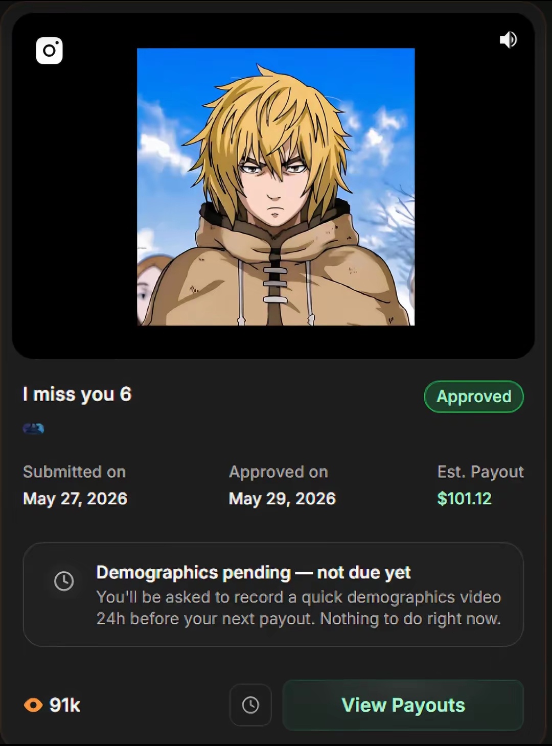 Real approved payout proof 8