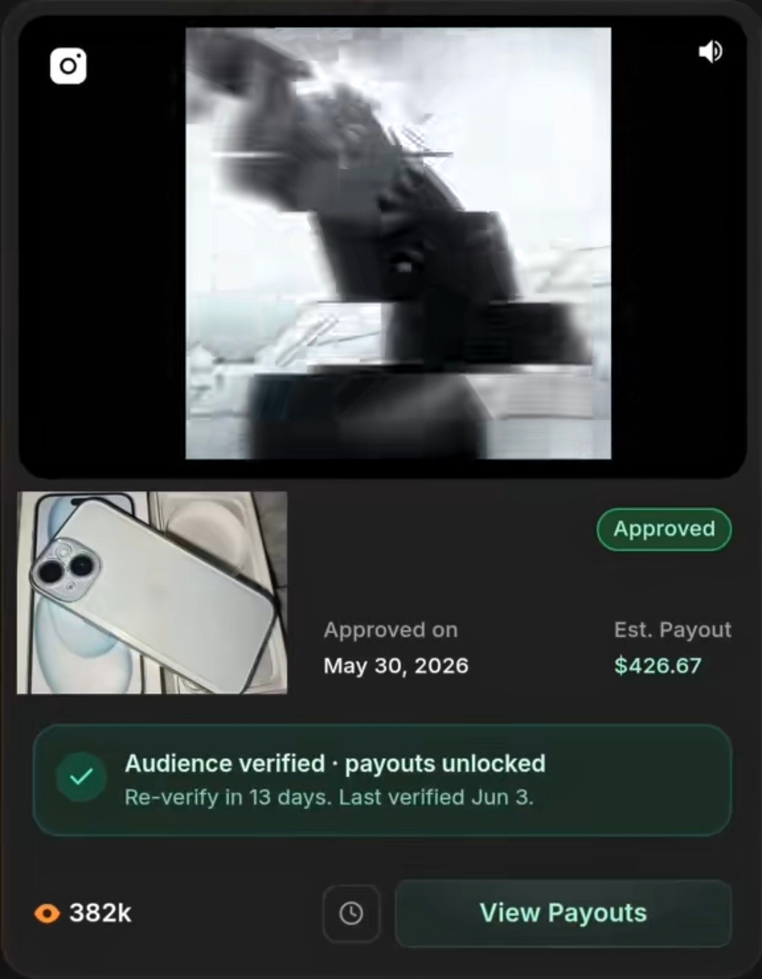 Real approved payout proof 6