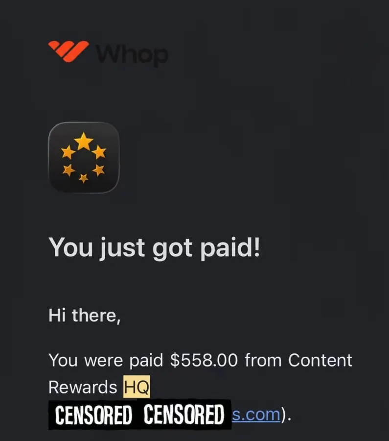 Real approved payout proof 17